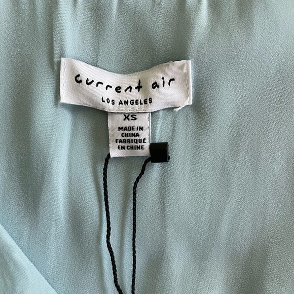 NWT Current Air capes sleeve bubble hem‎ blouse - Picture 4 of 12